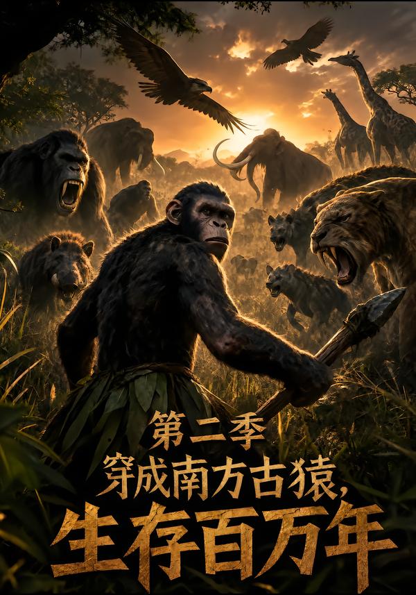 穿成南方古猿,生存百万年!
