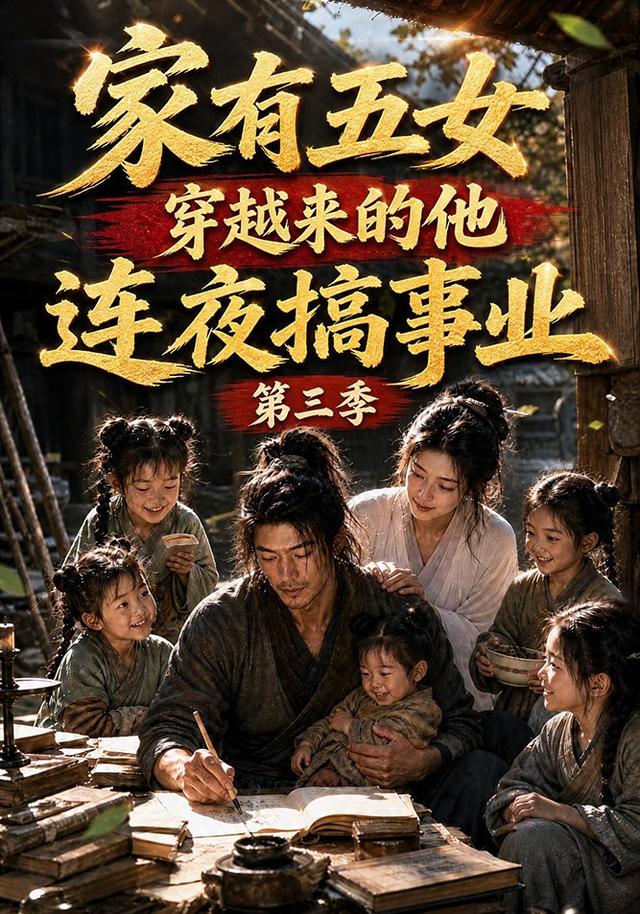 家有五女,穿越来的他连夜搞事业 AI短剧