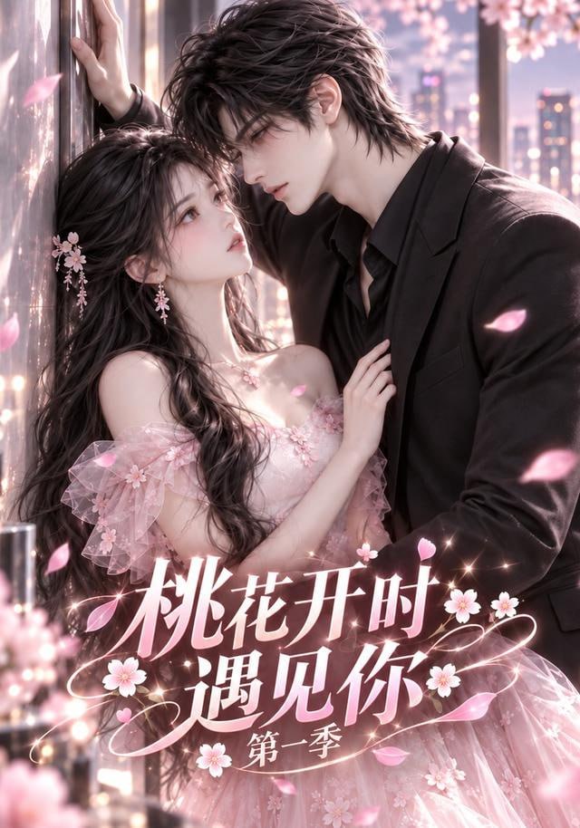 桃花开时遇见你海报