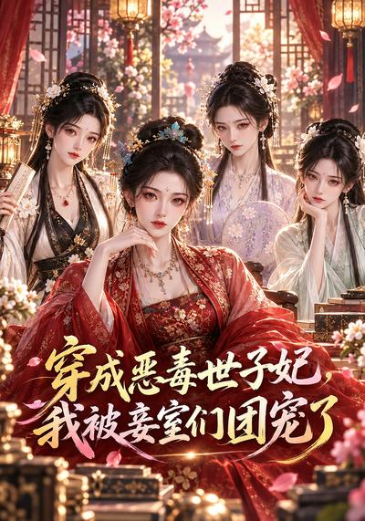 穿成恶毒世子妃，我被妾室们团宠了