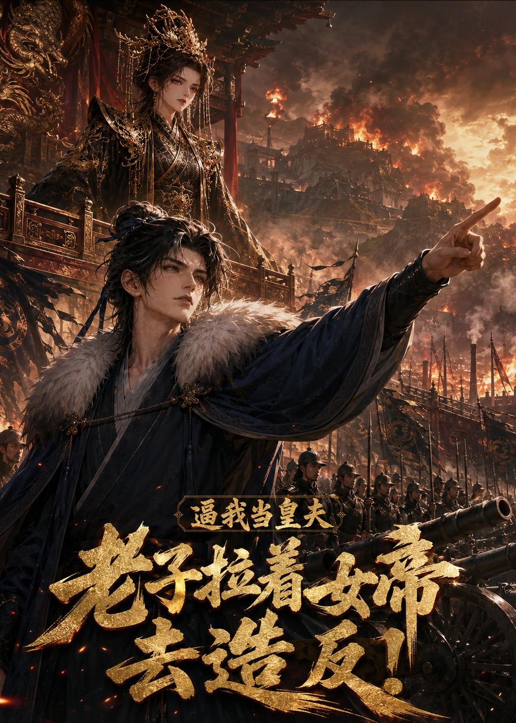 逼我当皇夫老子拉着女帝去造反! 漫剧